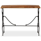 vidaXL Konsolentisch Massivholz Akazie 100 x 40 x 75 cm