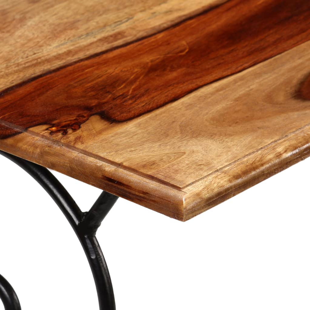 vidaXL Konsolentisch Massivholz Akazie 100 x 40 x 75 cm