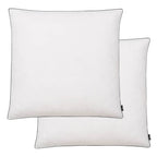 vidaXL Kissen 2 Stk. Daunen-/Federnfüllung Schwer 80x80 cm Weiß