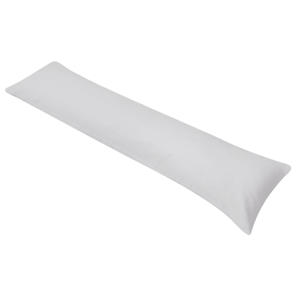 vidaXL Seitenschläferkissen 40x145 cm Weiß