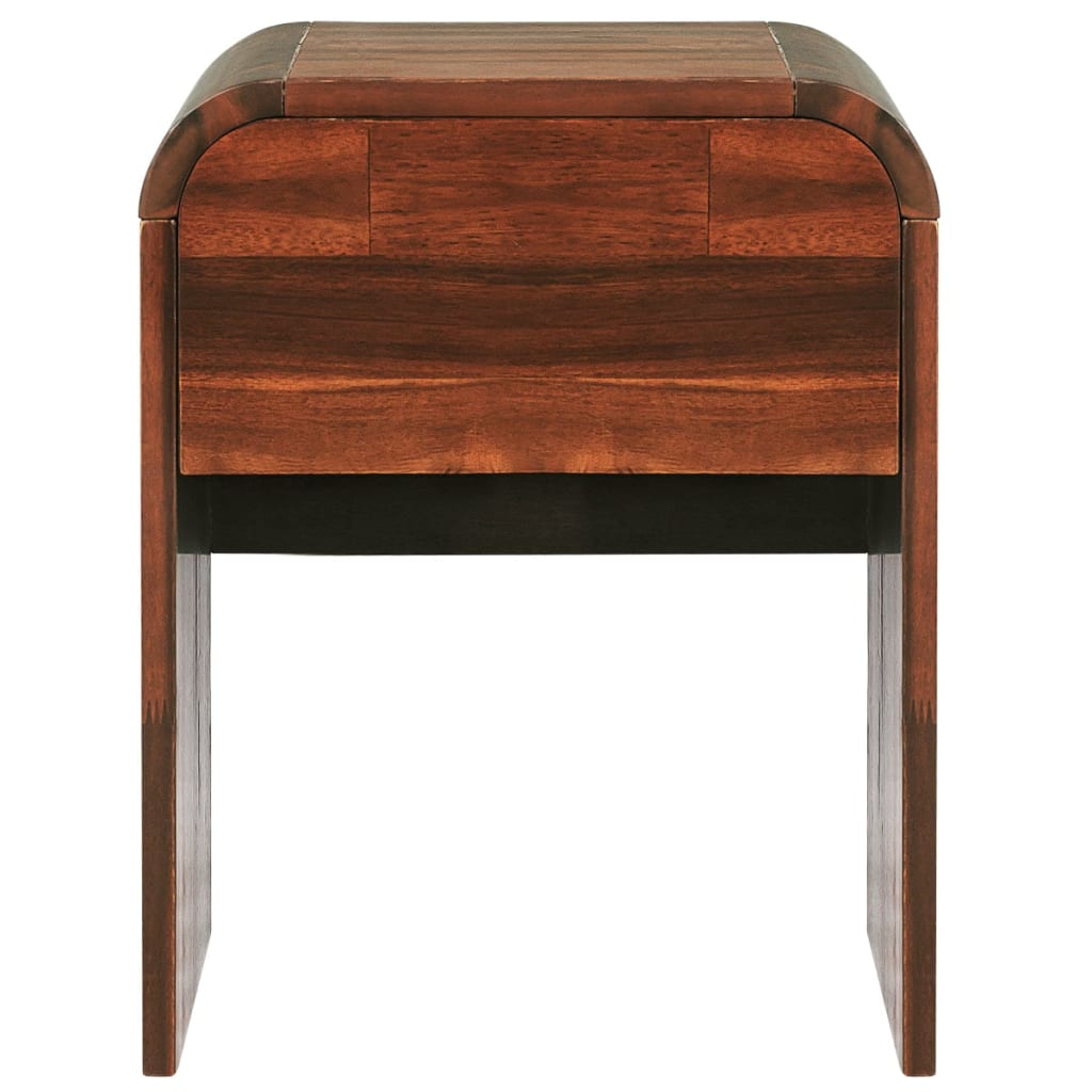vidaXL Nachttisch 41,5×42×52 cm Massivholz Akazie