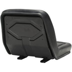 vidaXL Universal Traktorsitz Schwarz