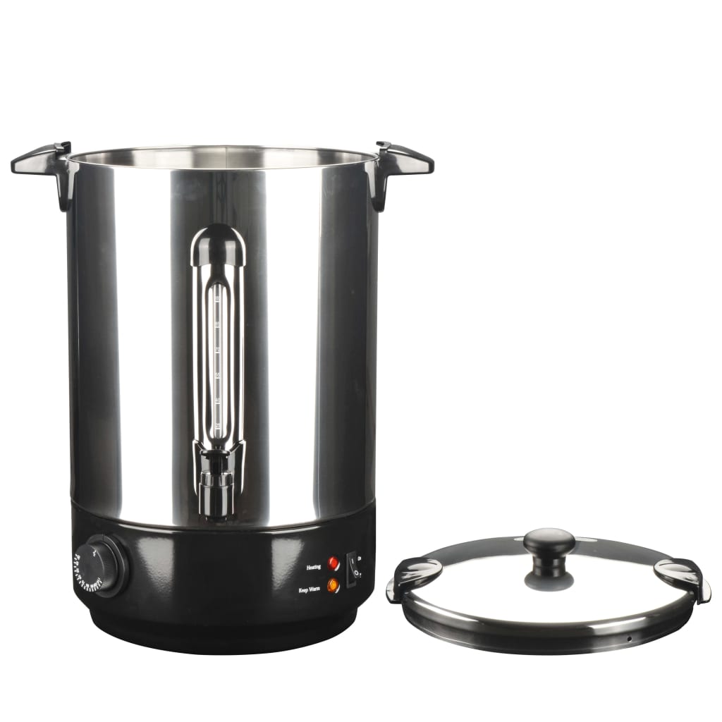 vidaXL Weinwärmer Edelstahl 15 L 2500 W