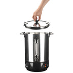 vidaXL Weinwärmer Edelstahl 15 L 2500 W