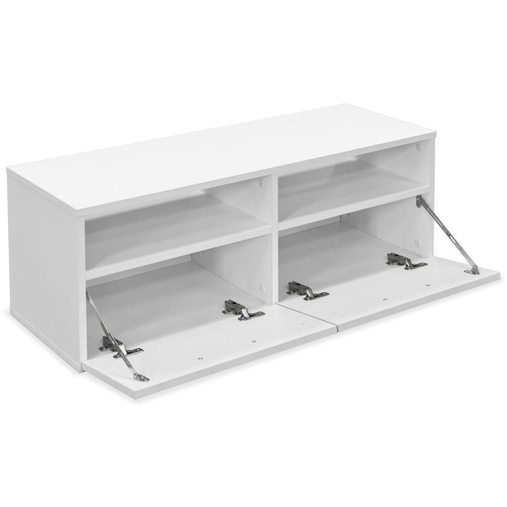 vidaXL TV-Schrank Holzwerkstoff 95x35x36 cm Weiß