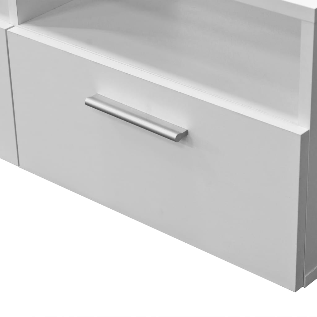 vidaXL TV-Schrank Holzwerkstoff 95x35x36 cm Weiß