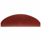 vidaXL 15-tlg Selbstklebende Treppenmatten Nadelvlies 65x21x4cm Rot