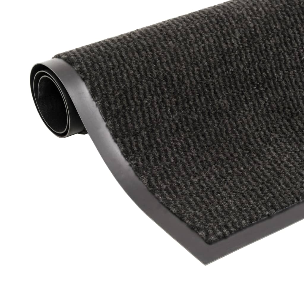 vidaXL Schmutzfangmatte Rechteckig Getuftet 40x60 cm Anthrazit