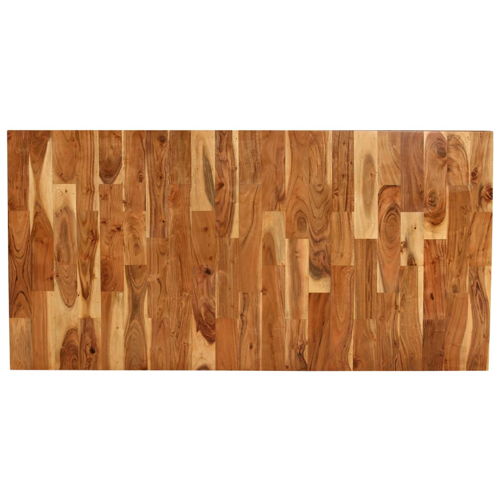 vidaXL Esstisch Massivholz Akazie und Mango 180x90x76 cm