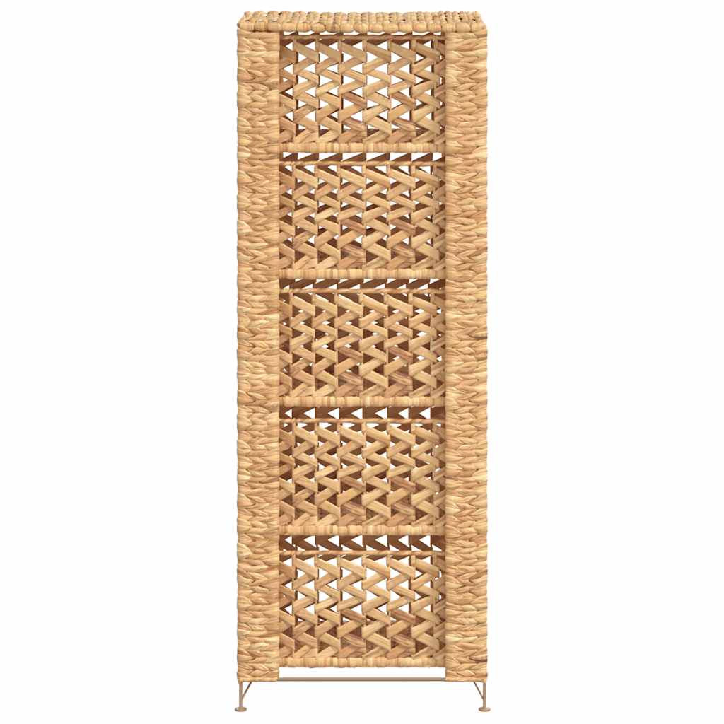 vidaXL Standregal mit 5 Körben 25,5x37x100 cm Wasserhyazinthe