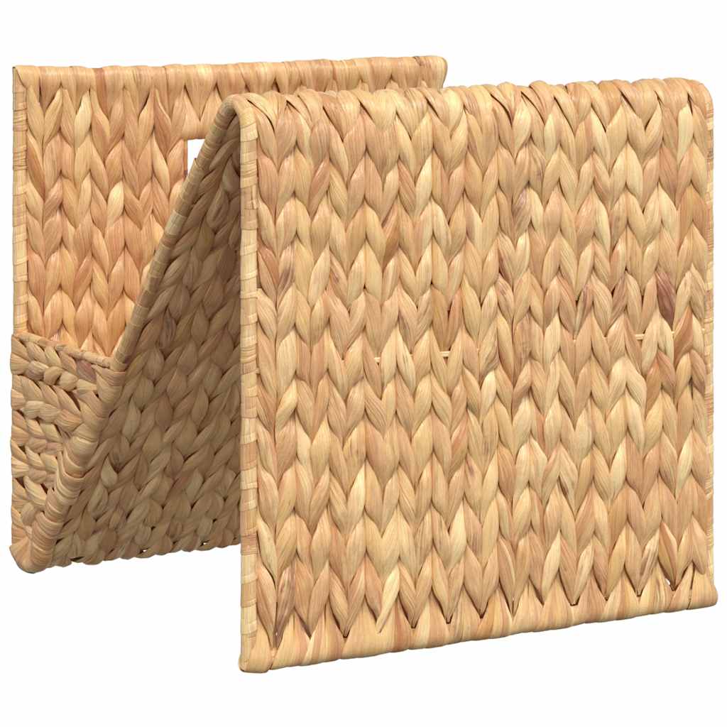 vidaXL Zeitschriftenhalter 31 x 31 x 31 cm Wasserhyazinthe