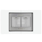 vidaXL Insel-Dunstabzugshaube 90 cm LCD Touch-Sensor 756 m³/h LED