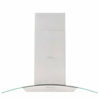 vidaXL Insel-Dunstabzugshaube 90 cm Edelstahl 756 m³/h LED