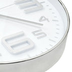 vidaXL Wanduhr 30 cm Silbern