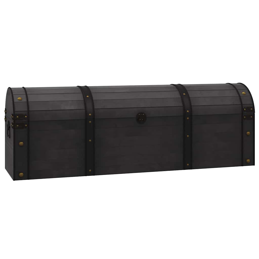 vidaXL Aufbewahrungstruhe Massivholz Vintage-Stil 120x30x40 cm