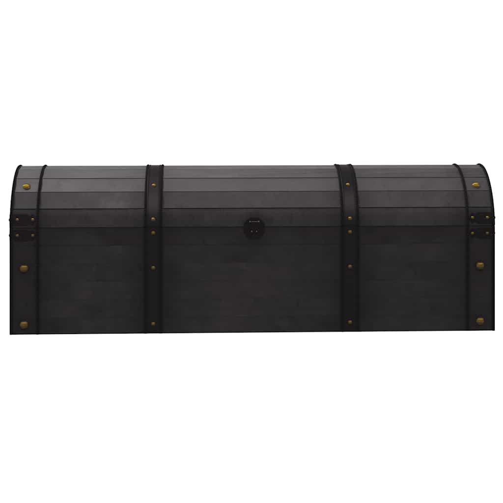vidaXL Aufbewahrungstruhe Massivholz Vintage-Stil 120x30x40 cm