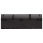 vidaXL Aufbewahrungstruhe Massivholz Vintage-Stil 120x30x40 cm