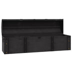 vidaXL Aufbewahrungstruhe Massivholz Vintage-Stil 120x30x40 cm
