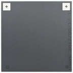 vidaXL Wandspiegel 40 x 40 cm Quadratisch Glas