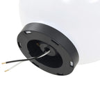 vidaXL LED-Gartenleuchten 2 Stk. Kugelförmig 20 cm PMMA