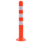 vidaXL Verkehrspoller 2 Stk. Kunststoff 75 cm