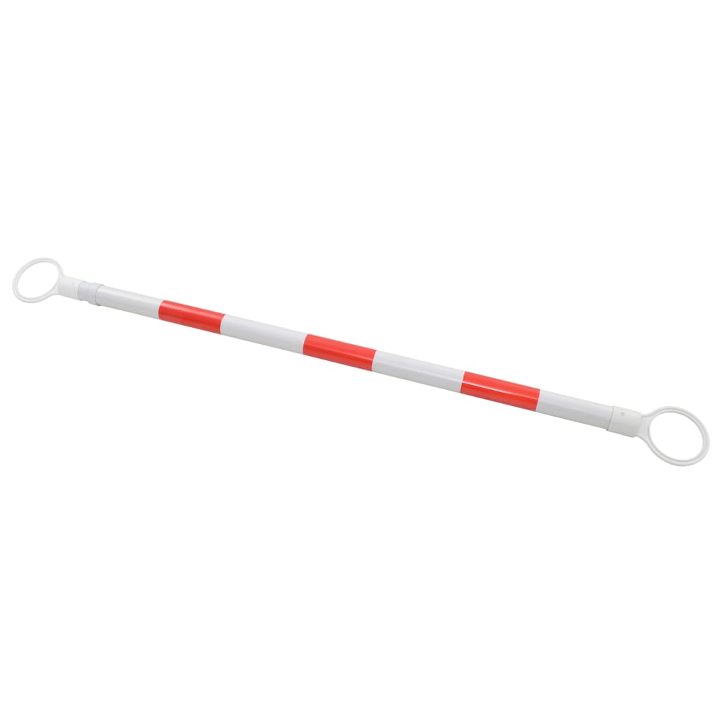vidaXL Teleskopstangen für Leitkegel 2 Stk. Kunststoff 116-197 cm