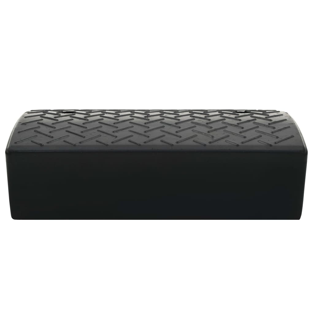 vidaXL Bordsteinrampe Gummi 50 x 32,5 x 14 cm