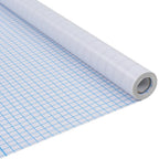 vidaXL Fensterfolie Matt Streifen-Design 0,9x5 m PVC