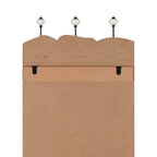 vidaXL Wandgarderobe mit 6 Haken 120x40 cm