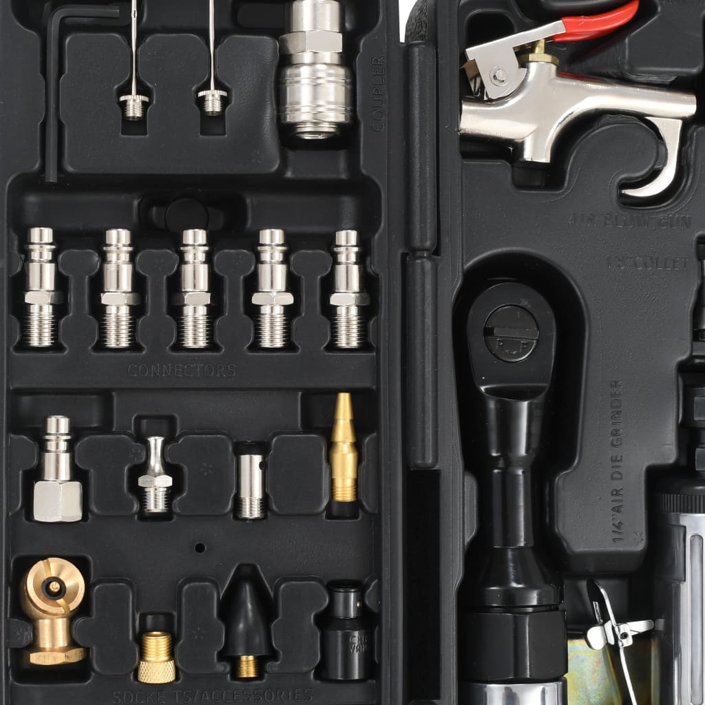 vidaXL 70-tlg. Druckluftwerkzeug-Set