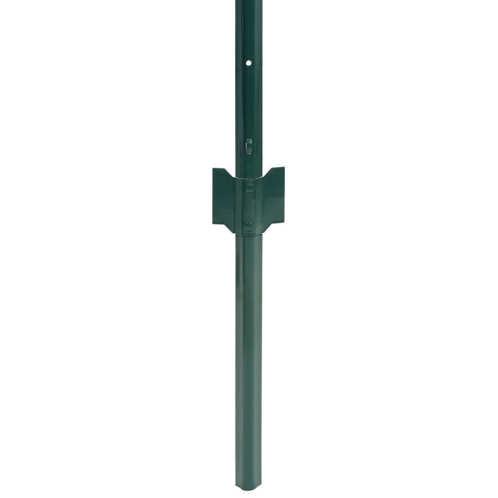 vidaXL Metallzaun Stahl 20 x 0,8 m Grün