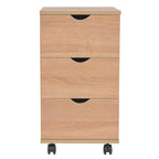 vidaXL Schubladenelement 33×45×60 cm Eichenbraun