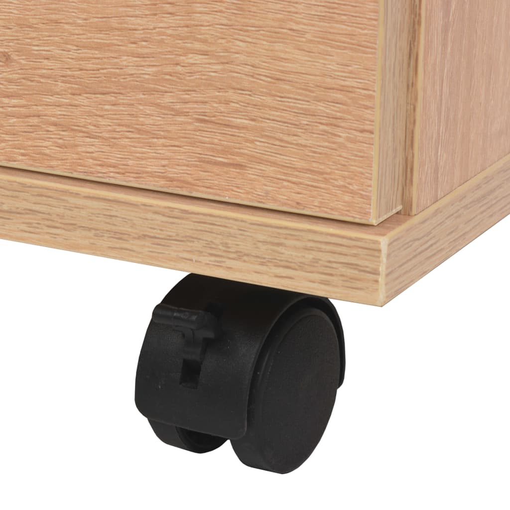 vidaXL Schubladenelement 33×45×60 cm Eichenbraun
