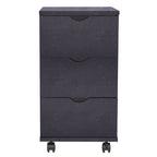 vidaXL Schubladenelement 33×45×60 cm Schwarz