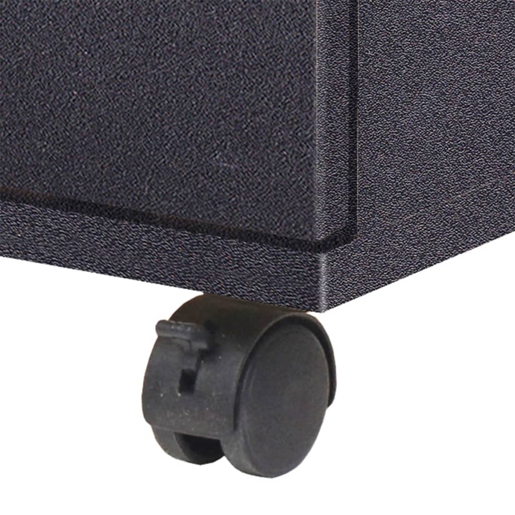 vidaXL Schubladenelement 33×45×60 cm Schwarz