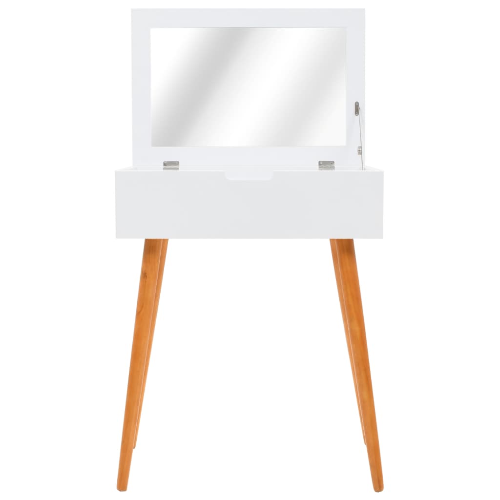vidaXL Schminktisch mit Spiegel MDF 60 x 40 x 75 cm