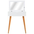 vidaXL Schminktisch mit Spiegel MDF 60 x 40 x 75 cm