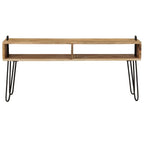 vidaXL TV-Tisch Massivholz Mango 110x35x45 cm