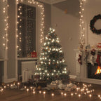 Lichterkette mit 400 LEDs 40 m 8 Lichteffekte Warmweiß