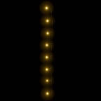 Lichterkette mit 600 LEDs 60 m 8 Lichteffekte IP44 Warmweiß