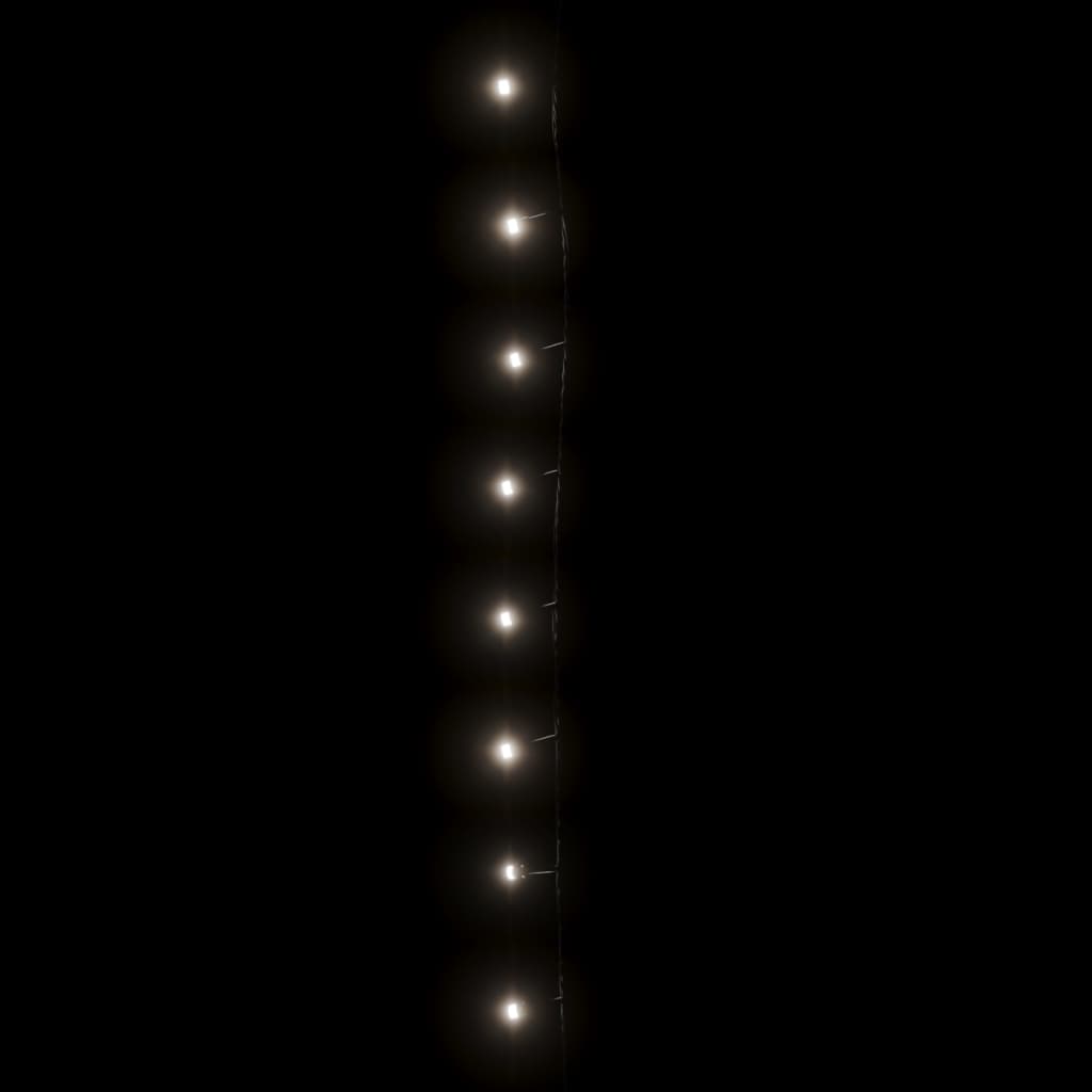 vidaXL Lichterkette 600 LEDs Indoor und Outdoor IP44 60 m Kaltweiß