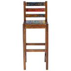 vidaXL Barhocker 2 Stk. Altholz