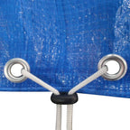 vidaXL Trampolinabdeckung PE 450 - 457 cm 90 g/m²