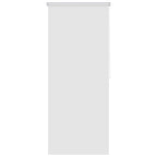vidaXL Duschrollo 80x240 cm Weiß