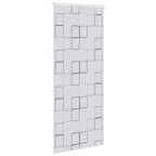 vidaXL Duschrollo 80x240 cm Quadratmuster