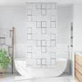 vidaXL Duschrollo 80x240 cm Quadratmuster