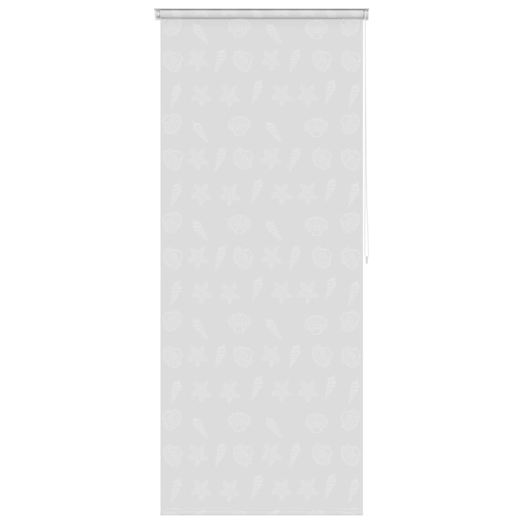 vidaXL Duschrollo 80x240 cm Seesternmuster
