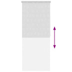 vidaXL Duschrollo 80x240 cm Seesternmuster