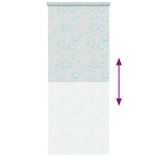 vidaXL Duschrollo 80x240 cm Blasenmuster