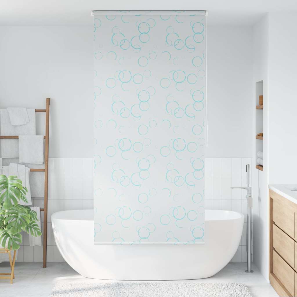 vidaXL Duschrollo 80x240 cm Blasenmuster